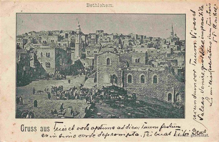 Bethlehem Yerushalayim Israel Stadtblick