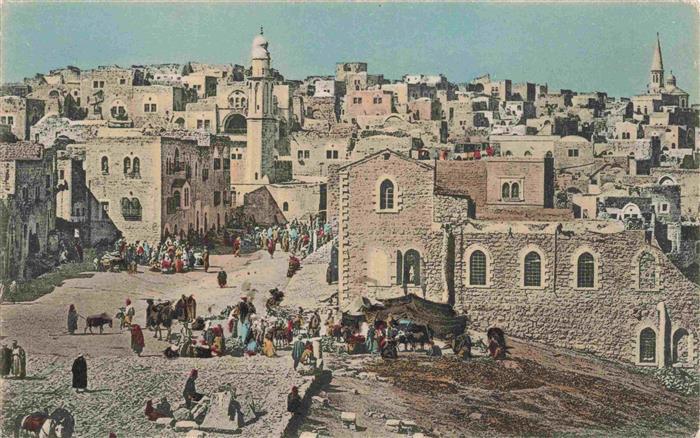 Bethlehem Yerushalayim Israel Marktplatz