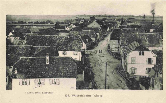 Wittelsheim 68 Haut-Rhin Ortsansicht
