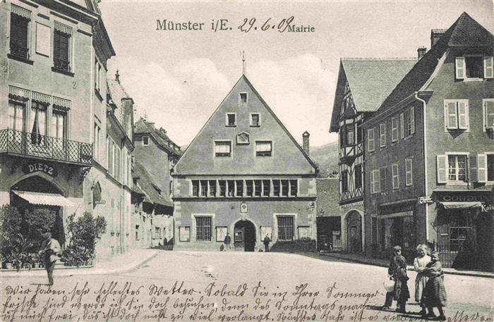 Muenster  Elsass Munster 68 Alsace Haut-Rhin Mairie