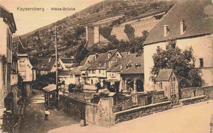 Kaysersberg 68 Haut Rhin Weiss Bruecke