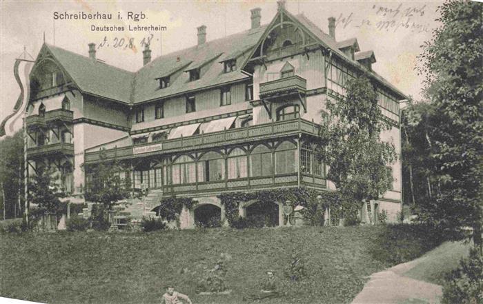 Schreiberhau Szklarska Poreba Riesengebirge PL Deutsches Lehrerheim
