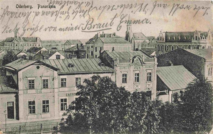 Oderberg Bohumin CZ Ortsansicht Feldpost