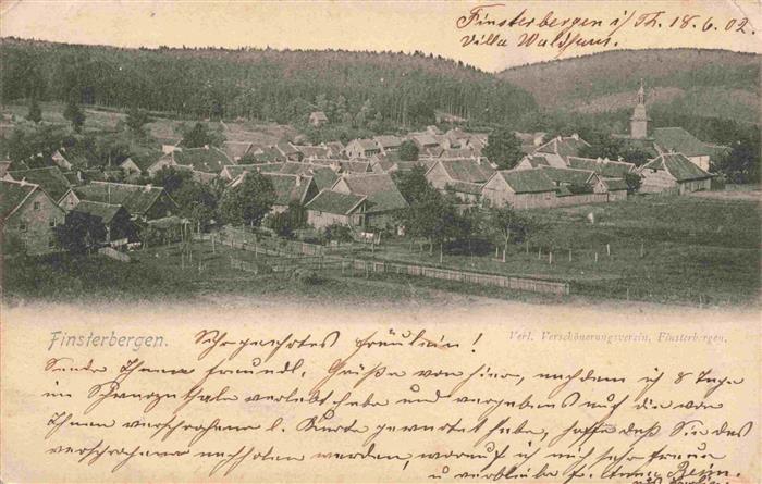 Finsterbergen Bad Villa Waldhaus Panorama