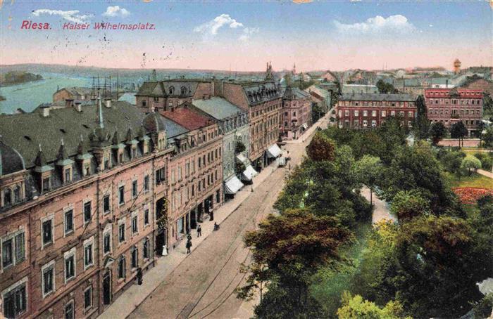 Riesa Sachsen Kaiser Wilhelmsplatz