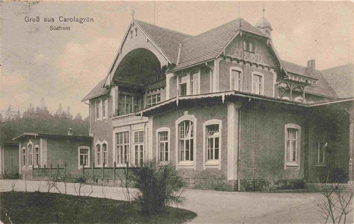 Carolagruen Schoenheide Erzgebirge Suedfront