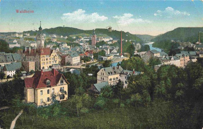 Waldheim Sachsen Ortsansicht