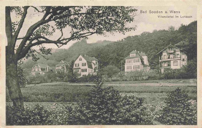 BAD SOODEN-ALLENDORF Villenviertel im Lohbach