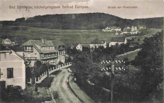 Bad Duerrheim Strasse zur Hirschhalde