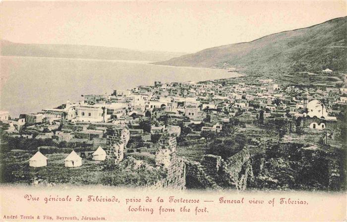 Tiberiade General view of Tiberias