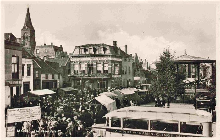 Terneuzen Ter Neuzen Zeeland NL Marktplatz