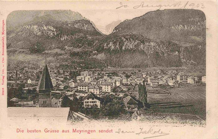 Meyringen Meiringen BE Panorama