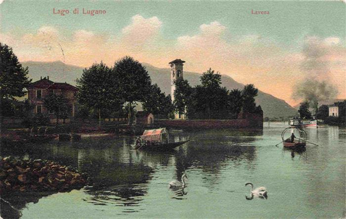 Lavena Ponte Tresa TI Panorama Lago di Lugano