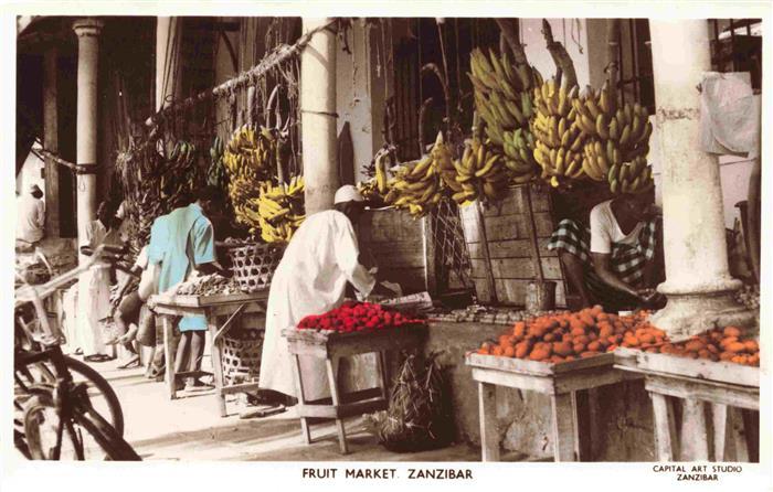 Zanzibar Sansibar Tanzania Fruit Market