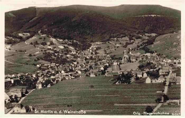 St Martin Weinstrasse Pfalz Fliegeraufnahme