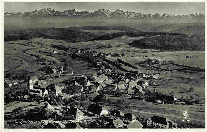 Grafenhausen Schwarzwald Fliegeraufnahme