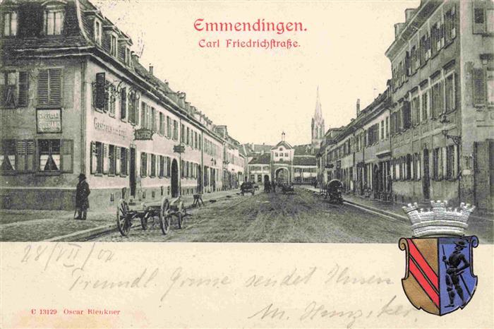 Emmendingen BW Carl Friedrichstrasse