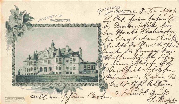 Seattle Washington USA University Washington