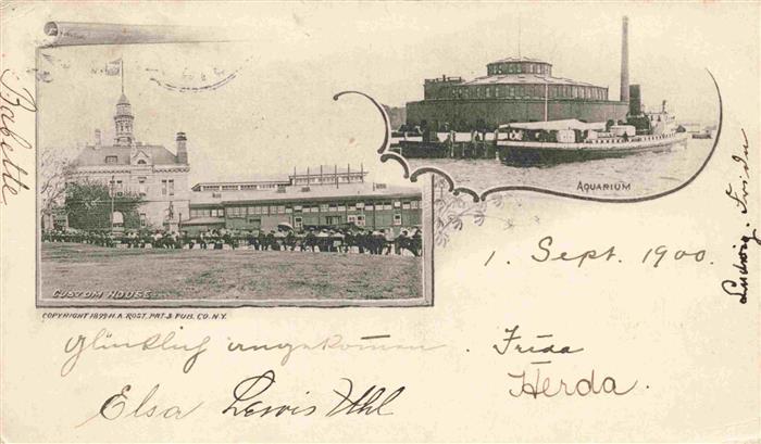 Brooklyn New York USA Aquarium Custom House