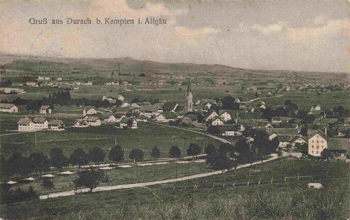 Durach Kempten Allgaeu Bayern Panorama