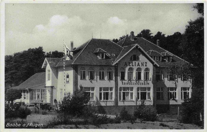 Baabe Ostseebad Ruegen Allianz Erholungsheim