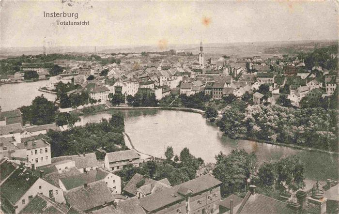 INSTERBURG Tschernjachowsk Kaliningrad RU Panorama Feldpost
