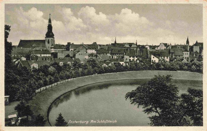 INSTERBURG Tschernjachowsk Kaliningrad RU Am Schlossteich