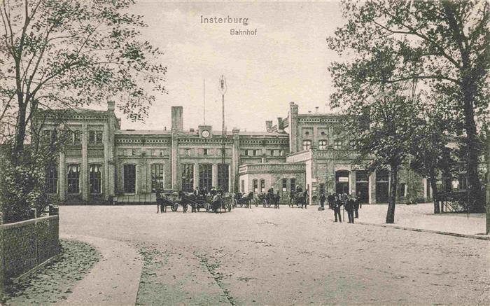 INSTERBURG Tschernjachowsk Kaliningrad RU Bahnhof