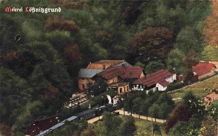 Loessnitzgrund Dresden Fliegeraufnahme