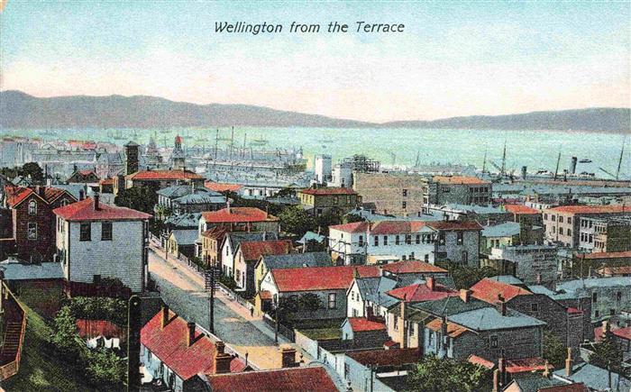 Wellington  NZ from the Terrace