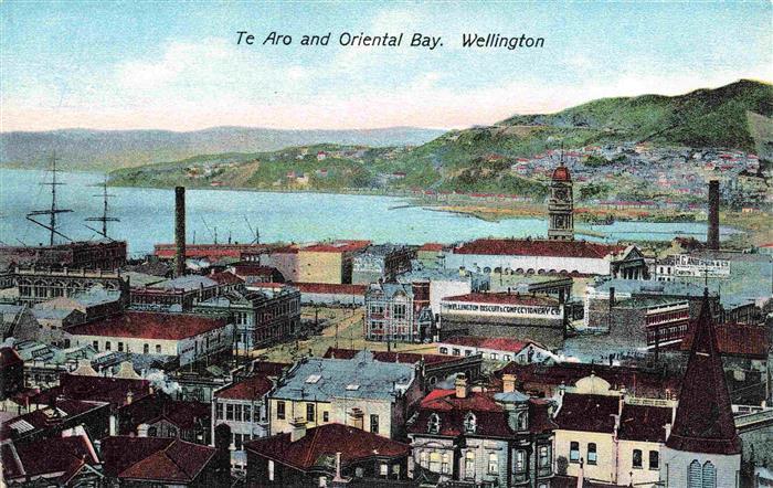 Wellington  NZ Te Aro and Oriental Bay