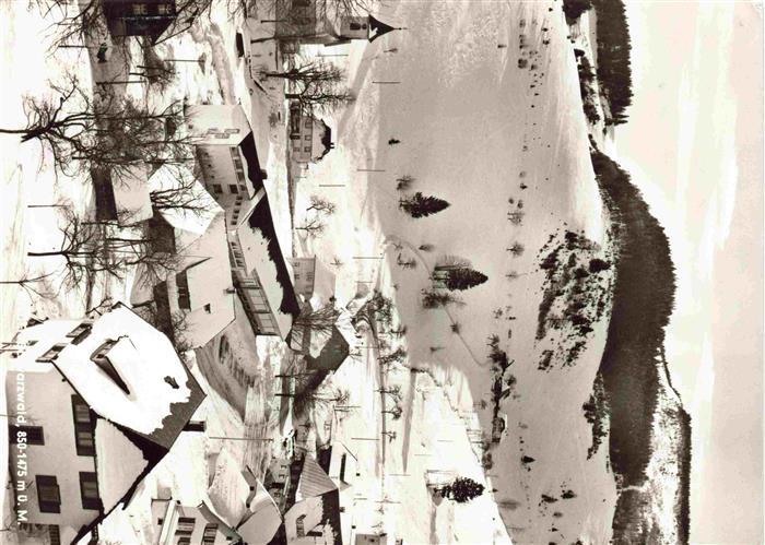 Wieden  Schwarzwald BW Winterpanorama