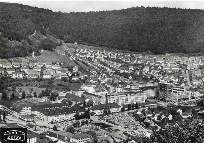 Oberkochen Carl Zeiss Werk Fliegeraufnahme