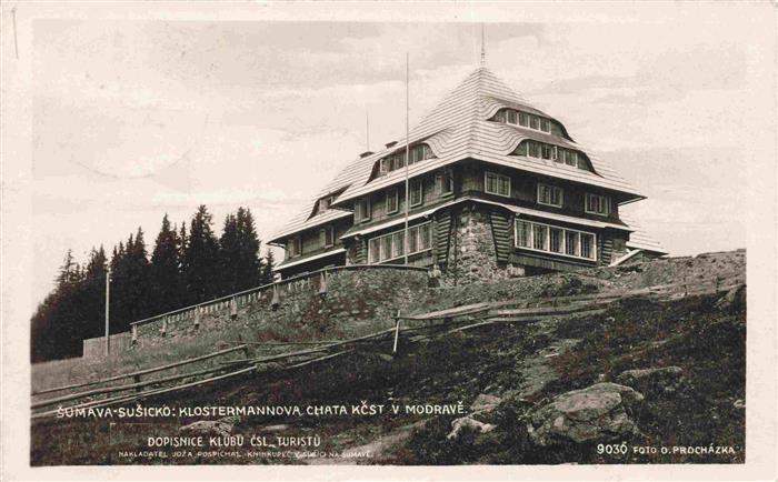 Klostermannova Chata Klostermannbaude Kvilda Sumave CZ Chata Kcst v Modrave Berg