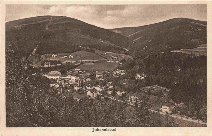 Johannisbad Janske Lazne Boehmen CZ Panorama