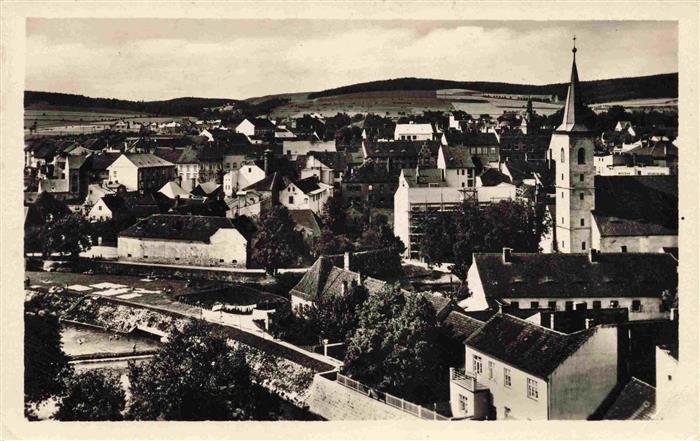 Strakonice Strakonitz CZ Ortsansicht mit Kirche