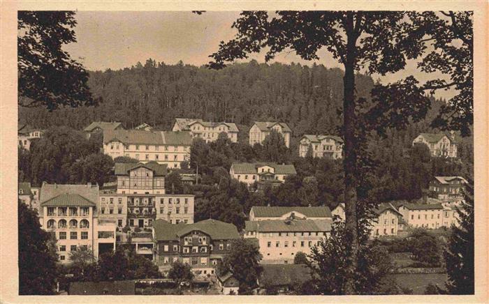 Johannisbad Janske Lazne Boehmen CZ Teilansicht