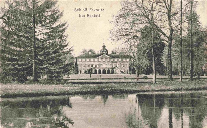 RASTATT Schloss Favorite Feldpost