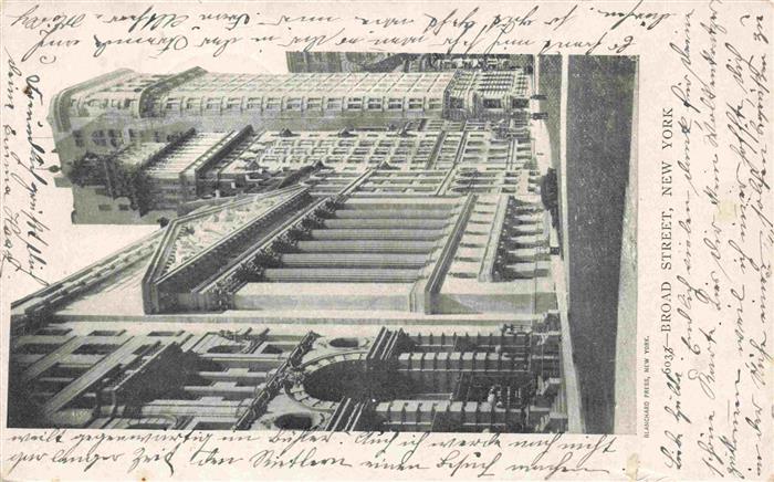 NEW YORK City USA Broad Street