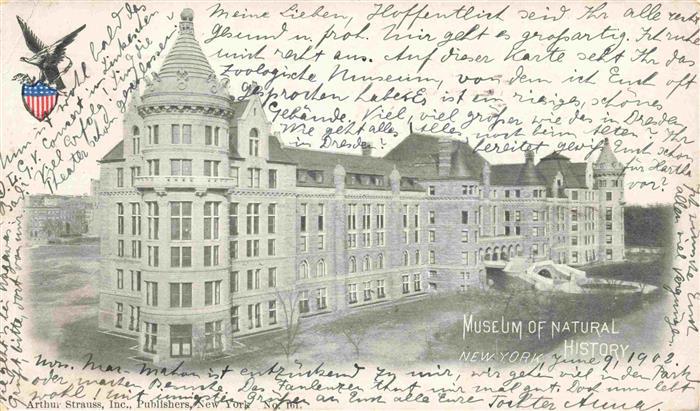 NEW YORK City USA Museum of Natural History