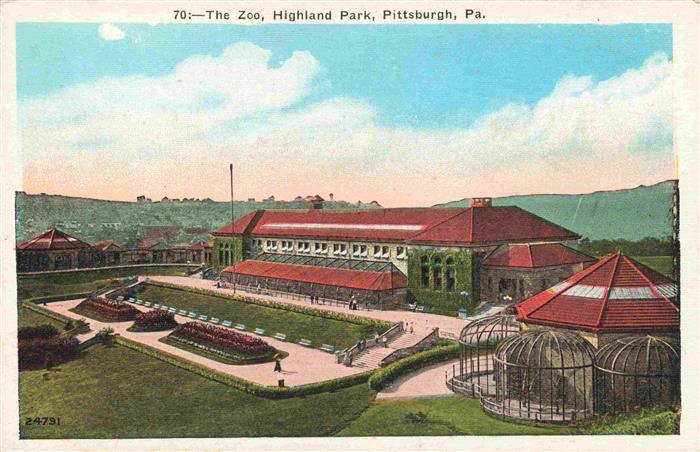 Pittsburgh Pennsylvania USA The Zoo Highland Park