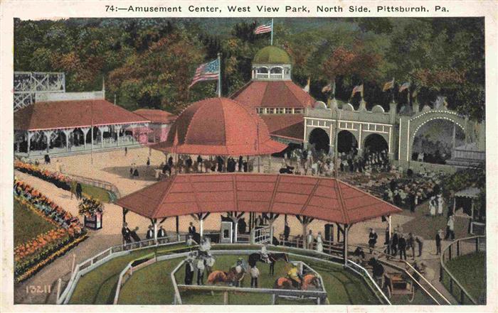 Pittsburgh Pennsylvania USA Amusement Center West View Park