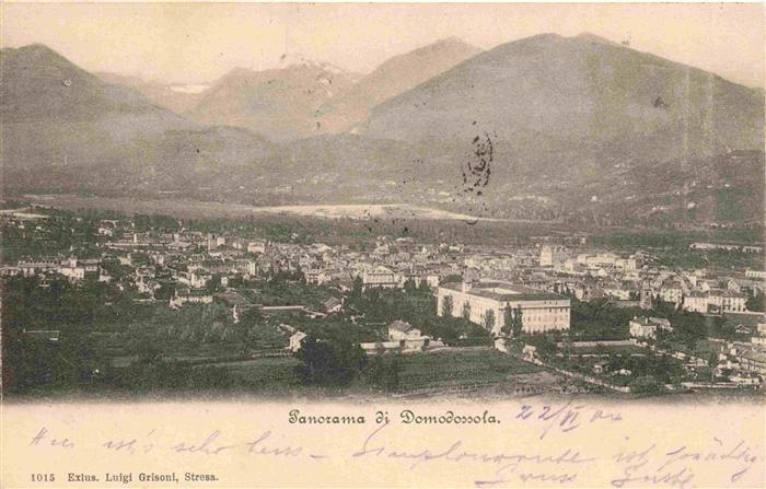 Domodossola Piemonte IT Panorama