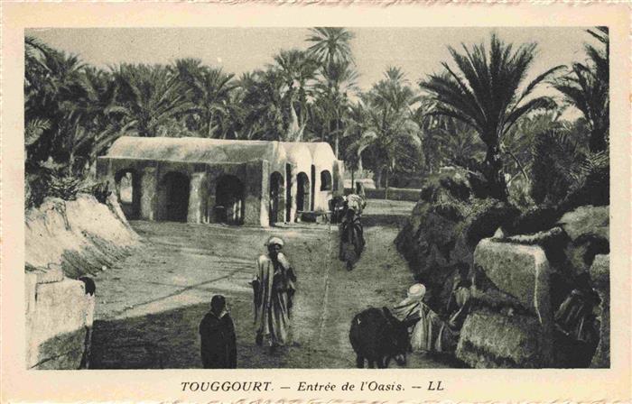 Touggourt Algerie Entrée de l'Oasis