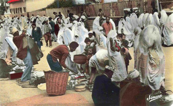 ALGER Algier Algerie Marché indigène du vendredi