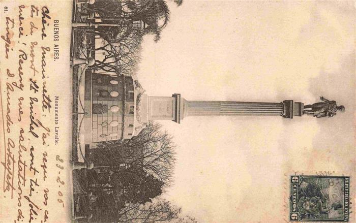 Buenos Aires Argentina Monumento Lavalle