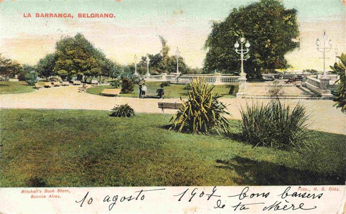 Belgrano Buenos Aires Argentina La Barranca