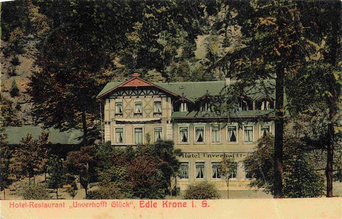 Edle Krone Hoeckendorf Sachsen Hotel Restaurant Unverhofft Glueck