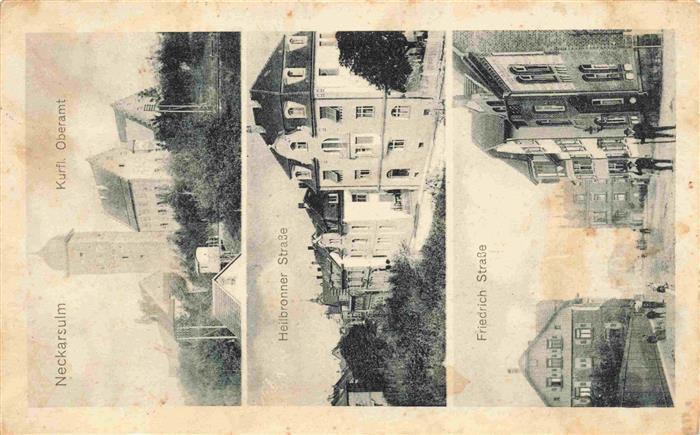 Neckarsulm BW Kurfuerstliches Oberamt Heilbronner Strasse Friedrichstrasse