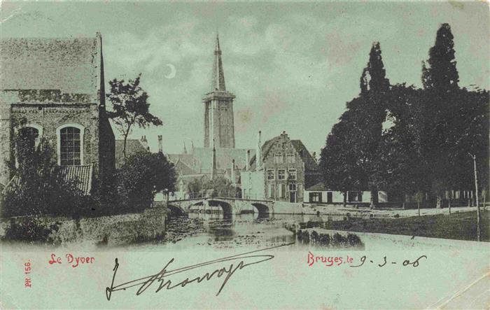 Bruges  BRUGGE Belgie Le Dyver